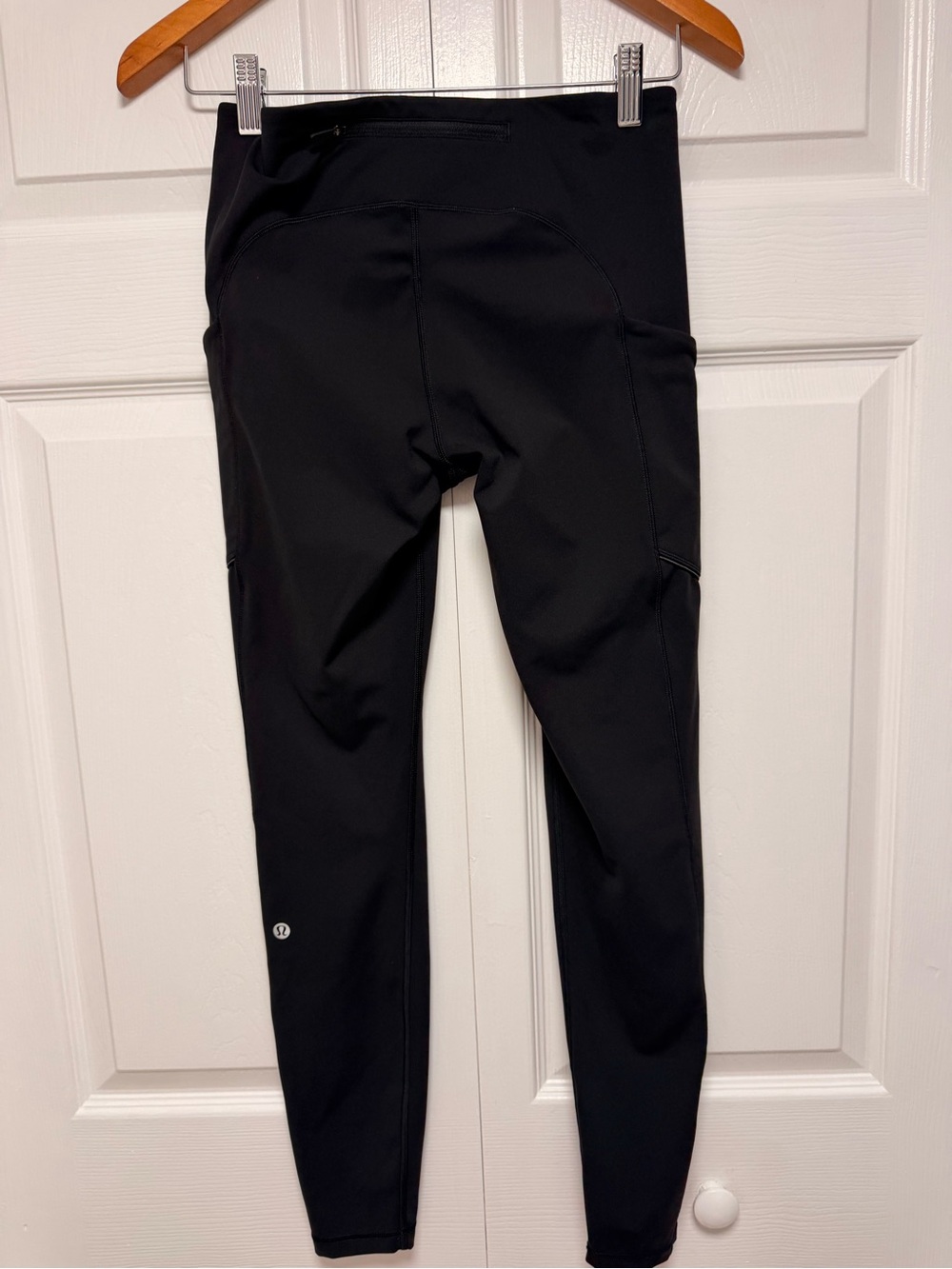 Lululemon Athletica Speed Up Leggings Black with Side Pockets Size 6 - Picture 6 of 8